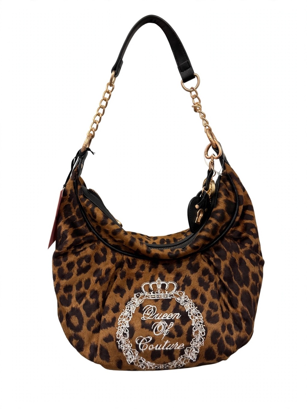 Juicy Couture Leopard-Print Hobo Bag with Wallet